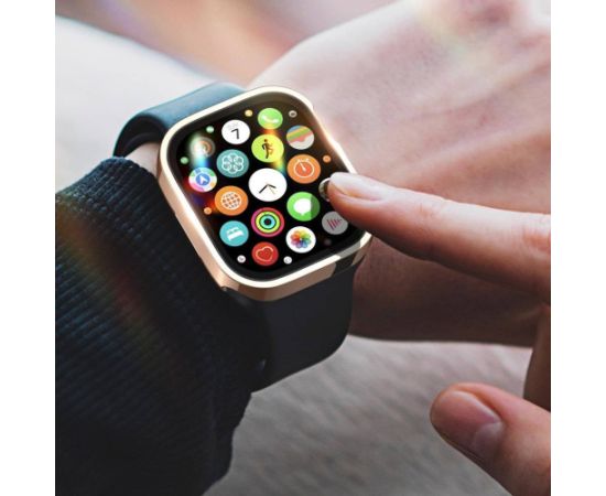 Защитное стекло дисплея/накладка Dux Ducis Hamo Apple Watch 41mm розовое