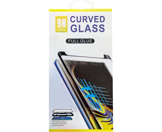 Защитное стекло дисплея 9D Curved Full Glue Samsung S918 S23 Ultra 5G черное