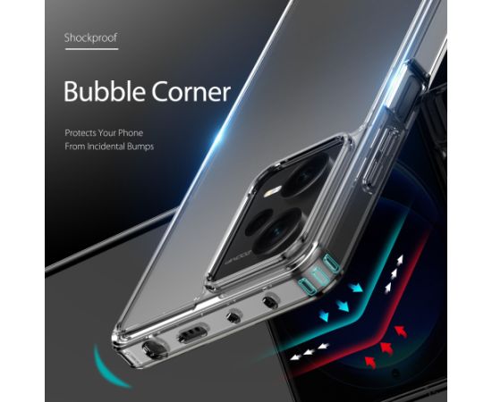 Чехол Dux Ducis Clin Xiaomi Redmi Note 12 Pro+ 5G прозрачный