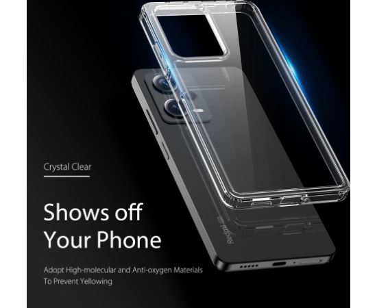 Чехол Dux Ducis Clin Xiaomi Redmi Note 12 Pro 5G/Poco X5 Pro 5G прозрачный