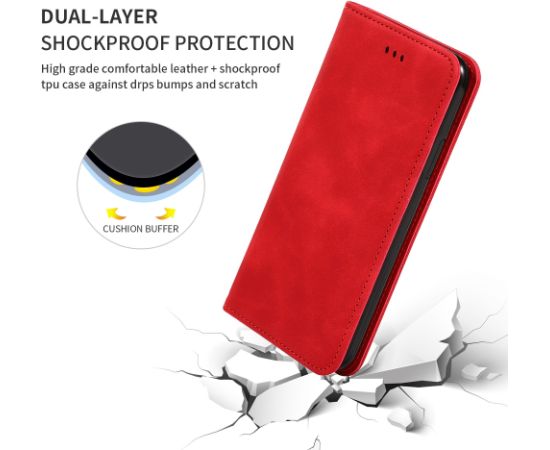 Case Business Style Xiaomi Redmi Note 12/Note 12 4G red