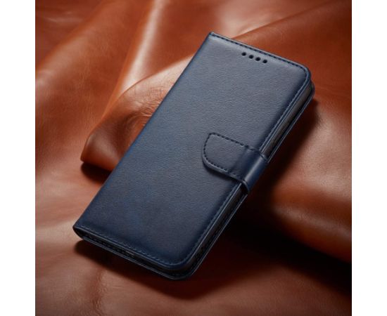 Чехол Wallet Case Samsung A715 A71 синий