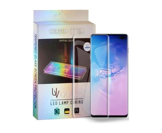 Защитное стекло дисплея M1 "5D UV Glue" Samsung S916 S23 Plus 5G выгнутое прозрачное