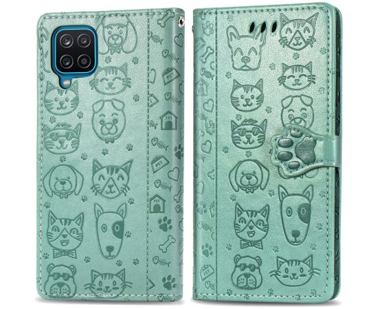 Case Cat-Dog Samsung A346 A34 5G green
