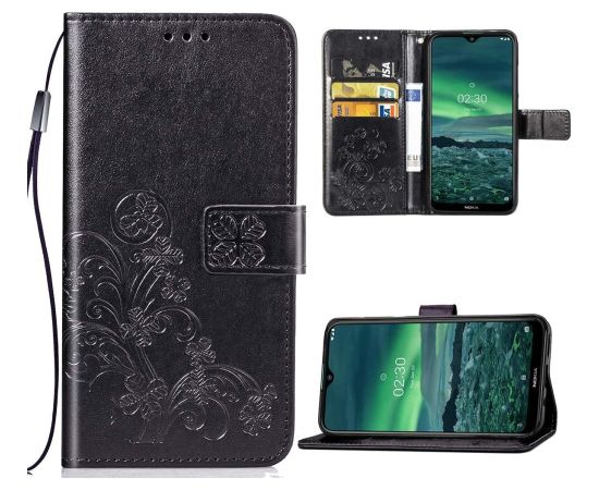 Case Flower Book Samsung A346 A34 5G black