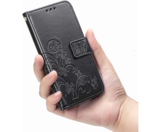 Case Flower Book Samsung A346 A34 5G black