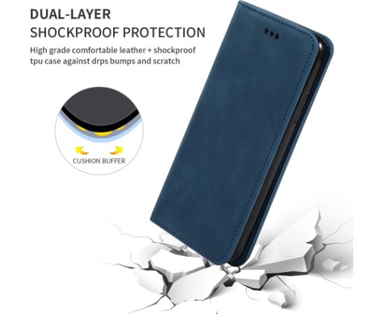 Case Business Style Xiaomi Redmi Note 12 5G/Poco X5 5G dark blue