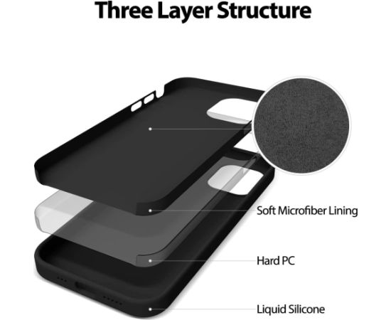 Чехол Mercury Silicone Case Samsung S916 S23 Plus 5G черный