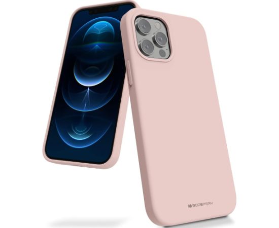Case Mercury Silicone Case Apple iPhone 14 Pro pink sand