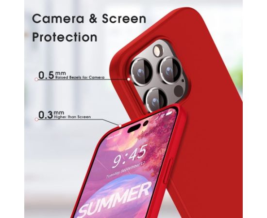 Чехол X-Level Guardian Samsung S22 Ultra красный