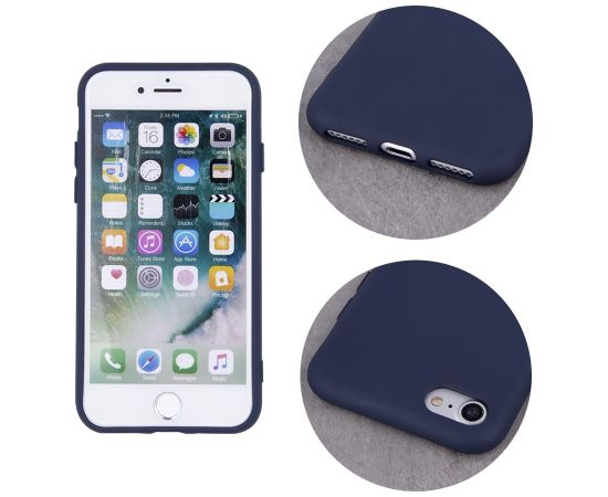 Case Silicon Apple iPhone 13 mini dark blue