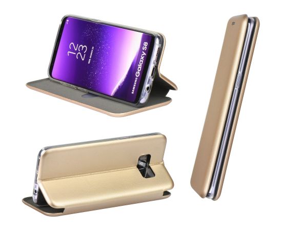 Case Book Elegance Samsung A525 A52 4G/A526 A52 5G/A528 A52s 5G gold