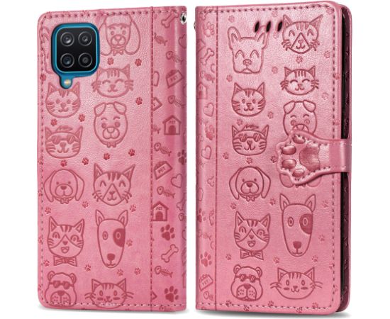 Case Cat-Dog Samsung A515 A51 rose