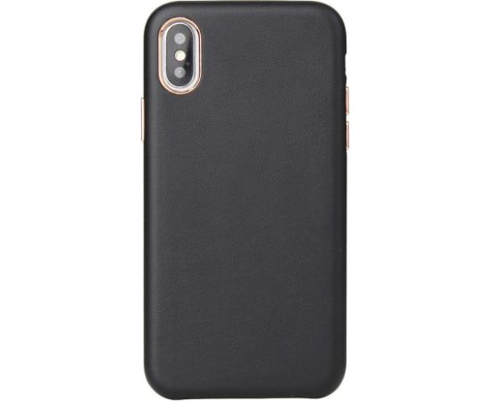 Case Leather Case Apple iPhone 12 Pro Max black