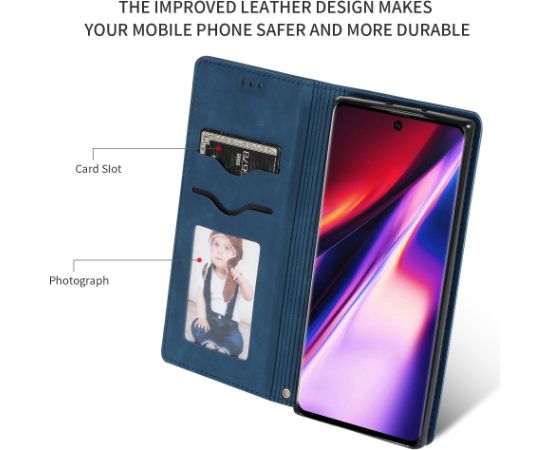 Case Business Style Samsung A705 A70 dark blue