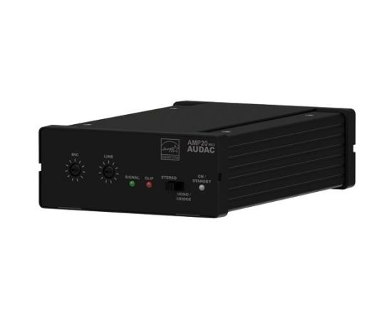 Audac AMP20MK2  Mini stereo amplifier 2 x 15W