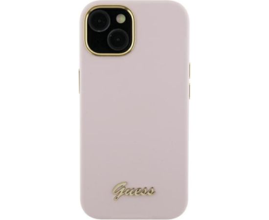 Guess GUHCP15LSMBSLP Aizmugurējais Apvalks Priekš Apple iPhone 15 Pro