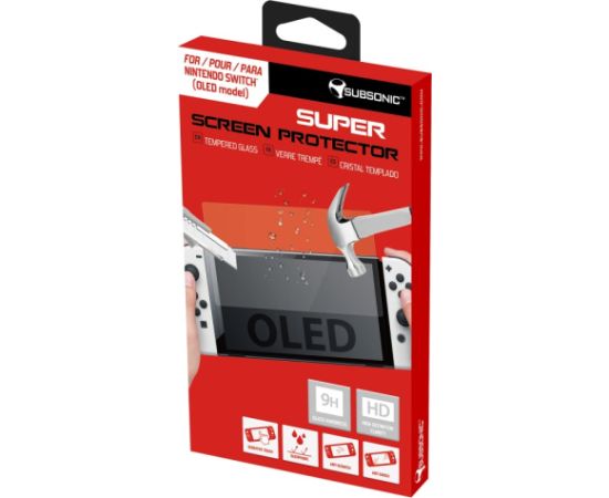 Subsonic Super Screen Protector Tempered Glass for Nintendo Switch OLED