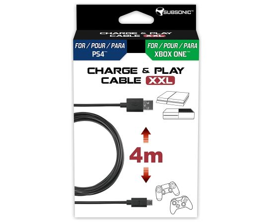 Subsonic Charge and Play Cable XXL