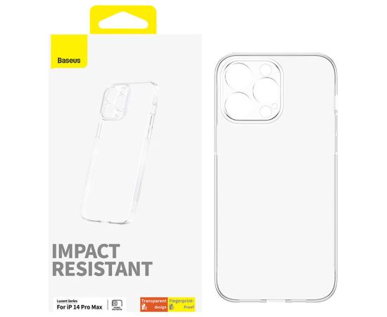 Phone Case for iP 14 PRO MAX  Baseus OS-Lucent Series (Clear)