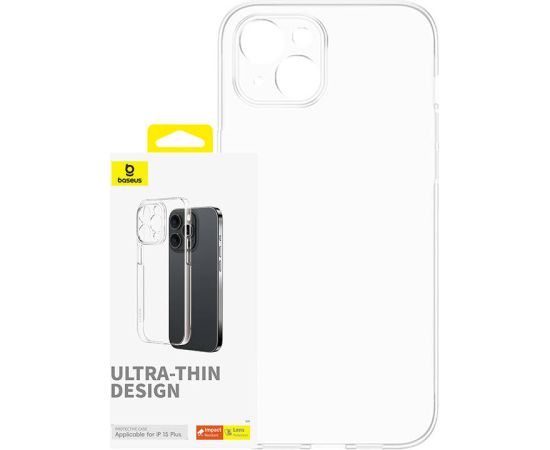 Phone Case for iPhone 15 Plus Baseus OS-Lucent Series (Clear)