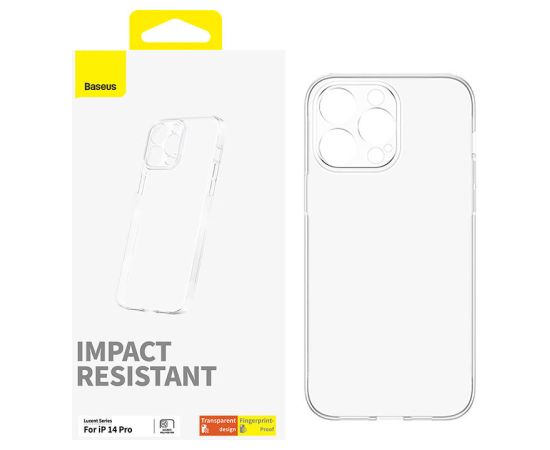 Phone Case for iP 14 PRO Baseus OS-Lucent Series (Clear)