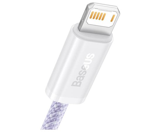 USB cable for Lightning Baseus Dynamic 2 Series, 2.4A, 2m (purple)