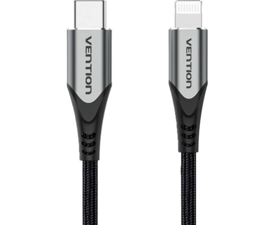 USB 2.0 to Lightning Cable Vention TACHH 2m Gray