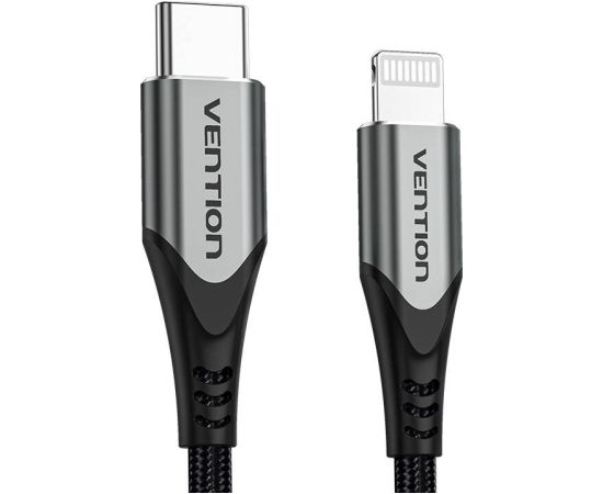 USB 2.0 to Lightning Cable Vention TACHH 2m Gray