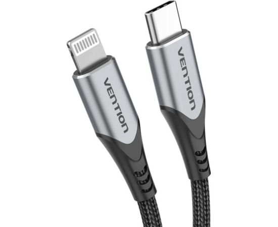 USB 2.0 to Lightning Cable Vention TACHH 2m Gray