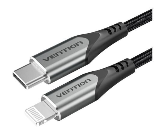 USB 2.0 to Lightning Cable Vention TACHH 2m Gray