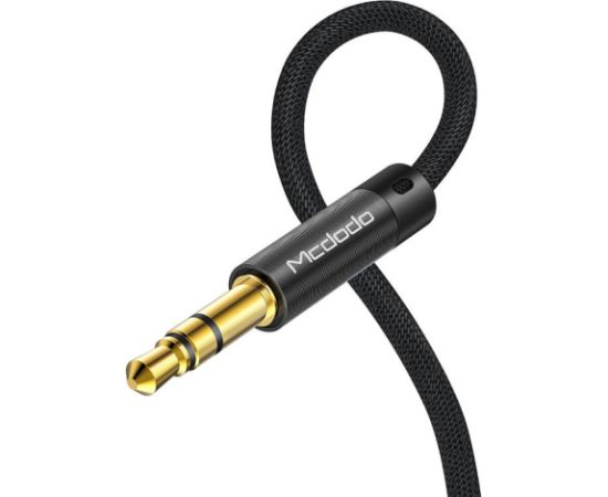 Mini jack cable 3.5mm AUX Mcdodo CA-6640 1.2m (black)