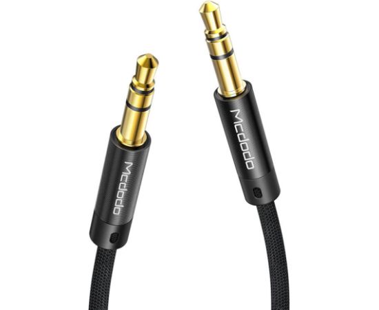 Mini jack cable 3.5mm AUX Mcdodo CA-6640 1.2m (black)