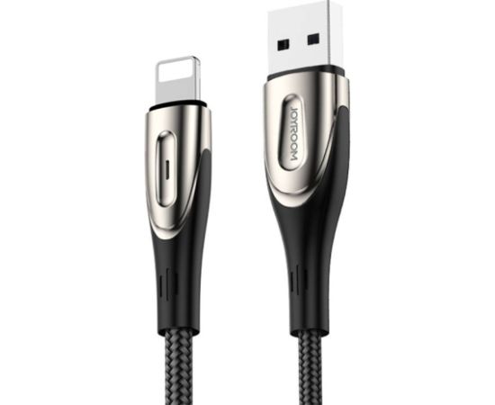 USB Cable for Lightning Joyroom Sharp S-M411 2.4A, 3m (Black)