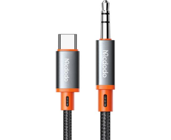 Cable Mcdodo CA-900 USB-C to 3.5mm AUX mini jack, 1.8m (black)