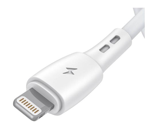 USB to Lightning cable Vipfan Racing X05, 3A, 3m (white)