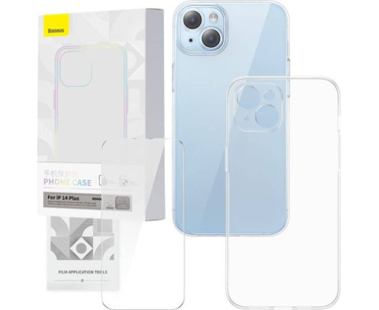 Transparent Case and Tempered Glass set Baseus Corning for iPhone 14 Plus