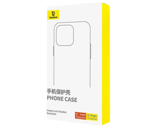 Clear Case Baseus iPhone 14 Pro + tempered glass