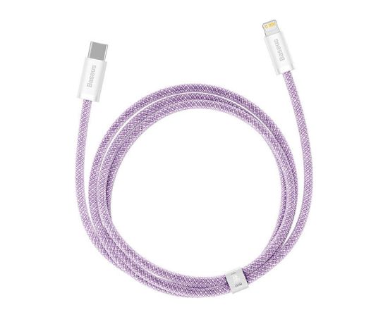 USB-C cable for Lightning Baseus Dynamic Series, 20W, 1m (purple)