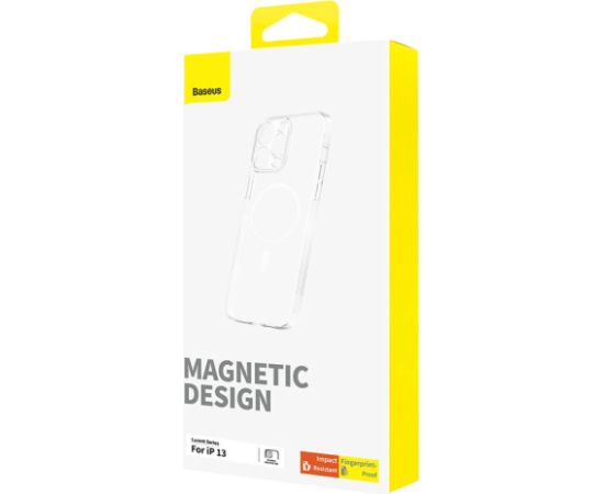 Magnetic Phone Case for iP 13 Baseus OS-Lucent Series (Clear)