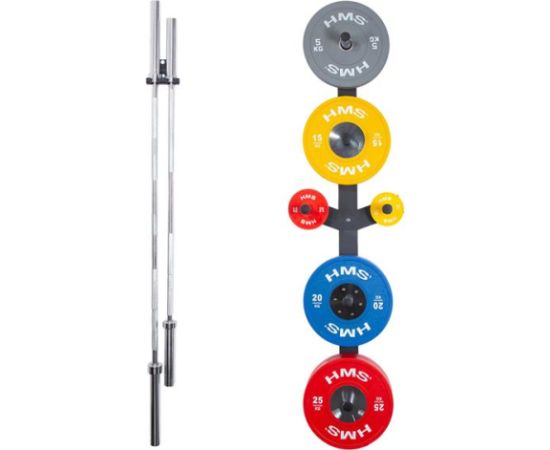 SIENAS TURĒTĀJU KOMPLEKTS STR28 BAR HOLDER + STR29 WEIGHT RACK HMS