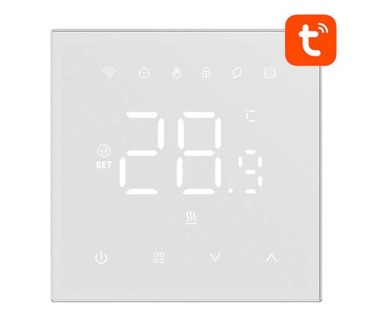 Smart thermostat Avatto WT410-16A-W electric heating 16A WiFi