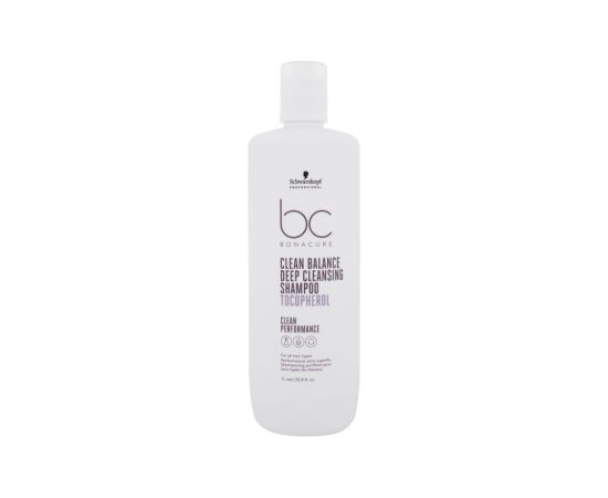 Schwarzkopf BC Bonacure Clean Balance / Tocopherol Shampoo 1000ml