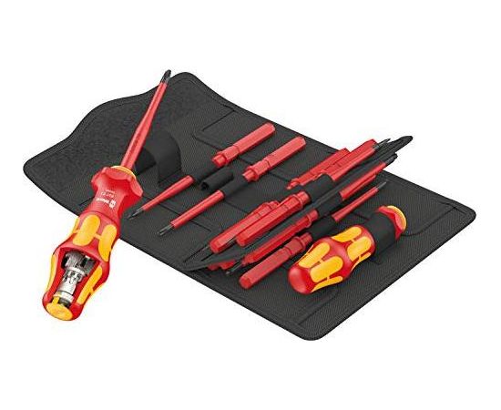 Wera Kraftform Kompakt Turbo i Imperial1 - Screwdriver set with interchangeable blades