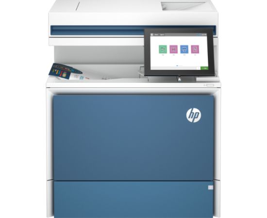 HP Color LaserJet Enterprise 5800dn AIO All-in-One Printer – A4 Color Laser, Print/Copy/Dual-Side Scan, Automatic Document Feeder, Auto-Duplex, LAN, 45ppm, 2000-10000 pages per month (replaces M578dn) / 6QN29A#B19