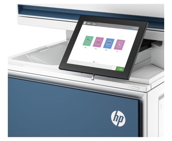 HP Color LaserJet Enterprise 5800dn AIO All-in-One Printer – A4 Color Laser, Print/Copy/Dual-Side Scan, Automatic Document Feeder, Auto-Duplex, LAN, 45ppm, 2000-10000 pages per month (replaces M578dn) / 6QN29A#B19