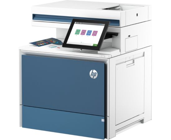 HP Color LaserJet Enterprise 5800dn AIO All-in-One Printer – A4 Color Laser, Print/Copy/Dual-Side Scan, Automatic Document Feeder, Auto-Duplex, LAN, 45ppm, 2000-10000 pages per month (replaces M578dn) / 6QN29A#B19