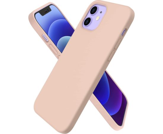 Чехол Liquid Silicone 1.5mm Apple iPhone 15 Pro розовый