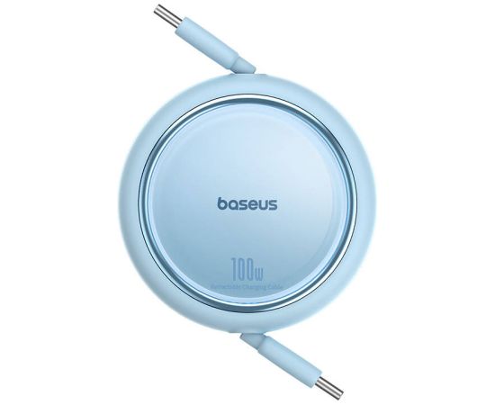 Cable USB-C to USB-C Baseus Free2Draw, PD, 100W, 1m (blue)