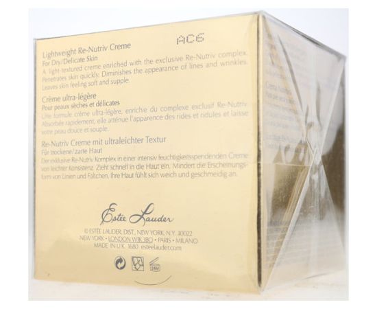 Estee Lauder E.Lauder Re-Nutriv Light Weight Cream 50 ml.